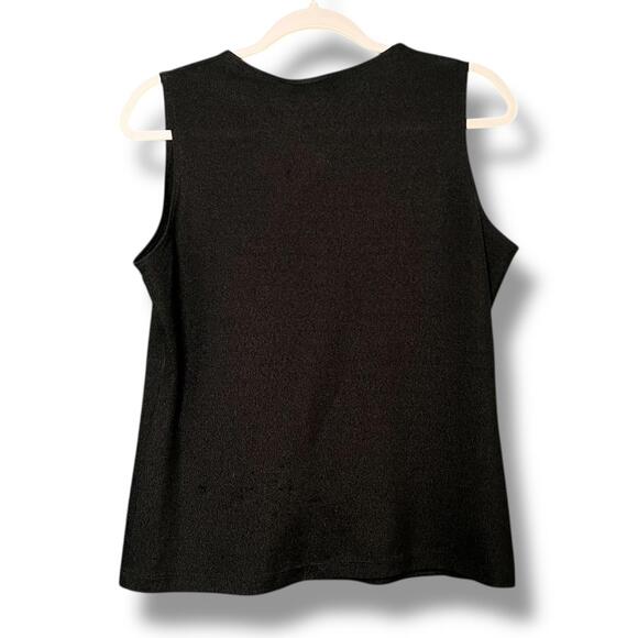 Vintage Black Sleeveless Top - Picture 6 of 6